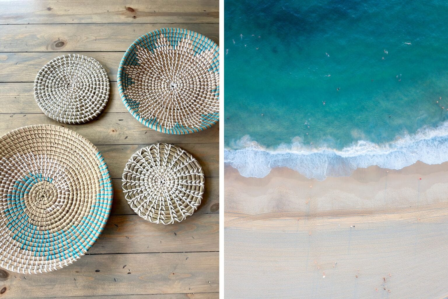 How to Style Seagrass Wall Decor: Affordable Coastal Boho Ideas ...