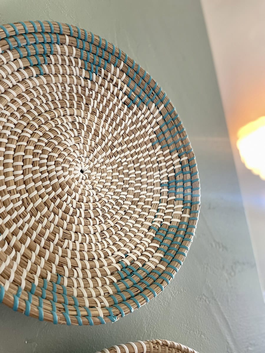 How to Style Seagrass Wall Decor: Affordable Coastal Boho Ideas
