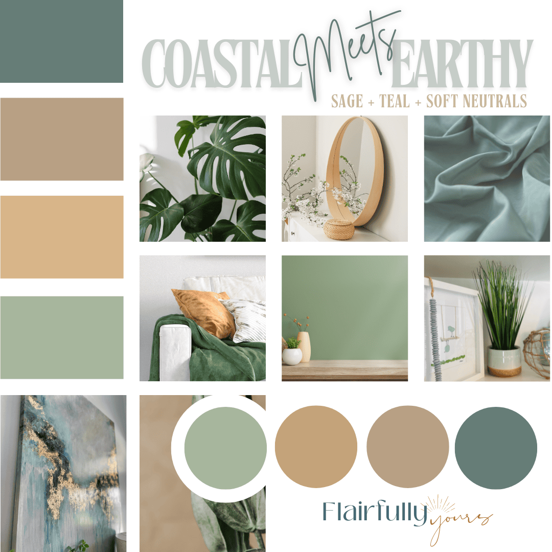 Your Guide to Home Color Schemes for Coastal Interiors - Flairfully Yours