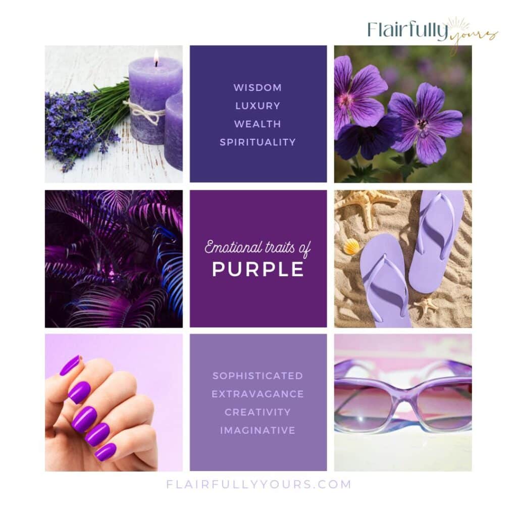 Purple-themed Mother's Day gift basket ideas with cozy and creative touches like lavender, flip flops, and amethyst-toned accessories.